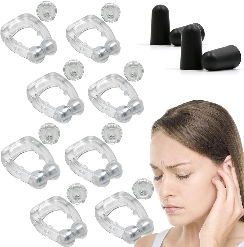 반지 귀, Acupeace Tinnitus Relief Device, Acupeace Anti Tinnitus Relief Ear Clip, Stop Ear Ringing 용 장치 (4Pairs)