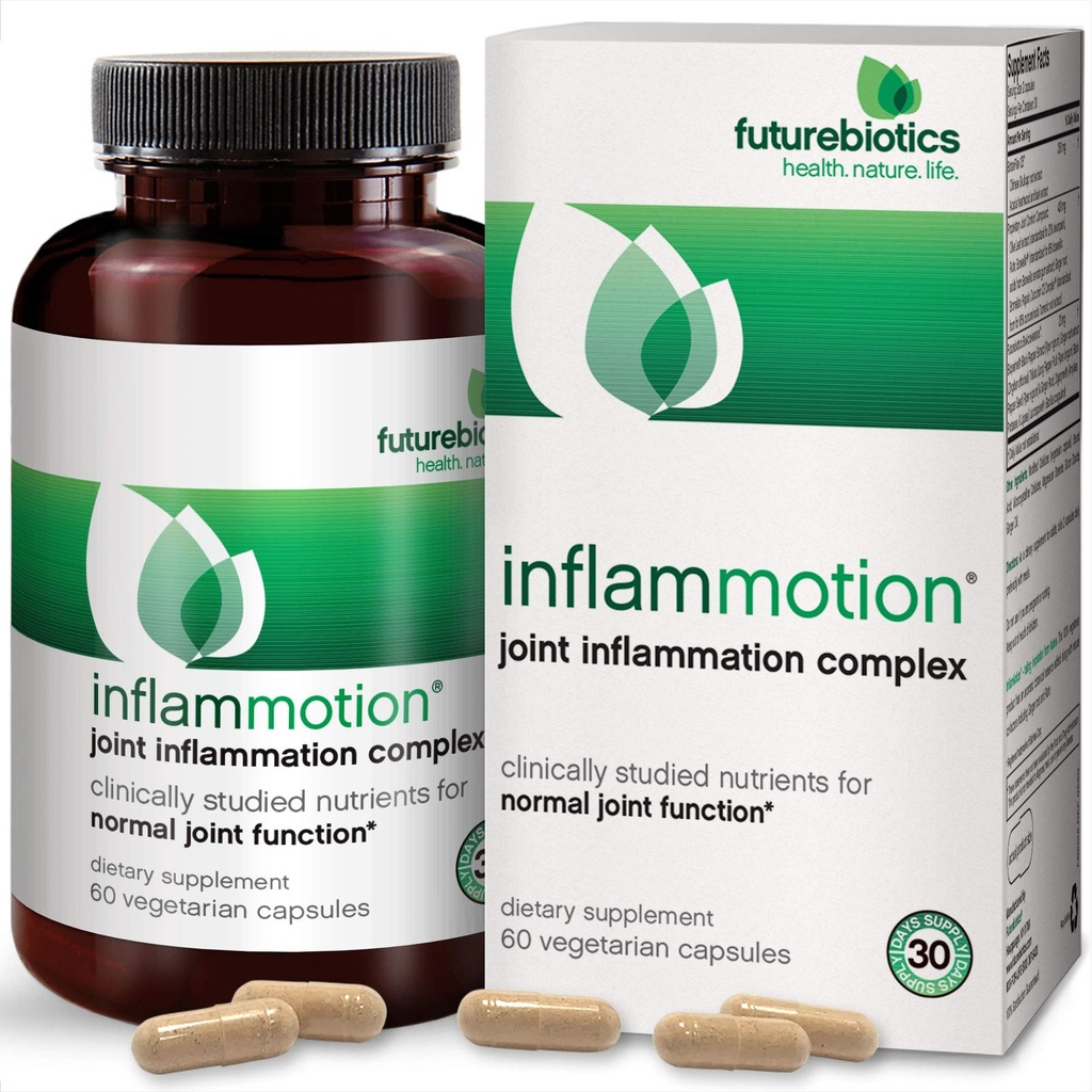 Futurebiotics InflamMotion, 관절 염증 복합체, 60 채식 캡슐