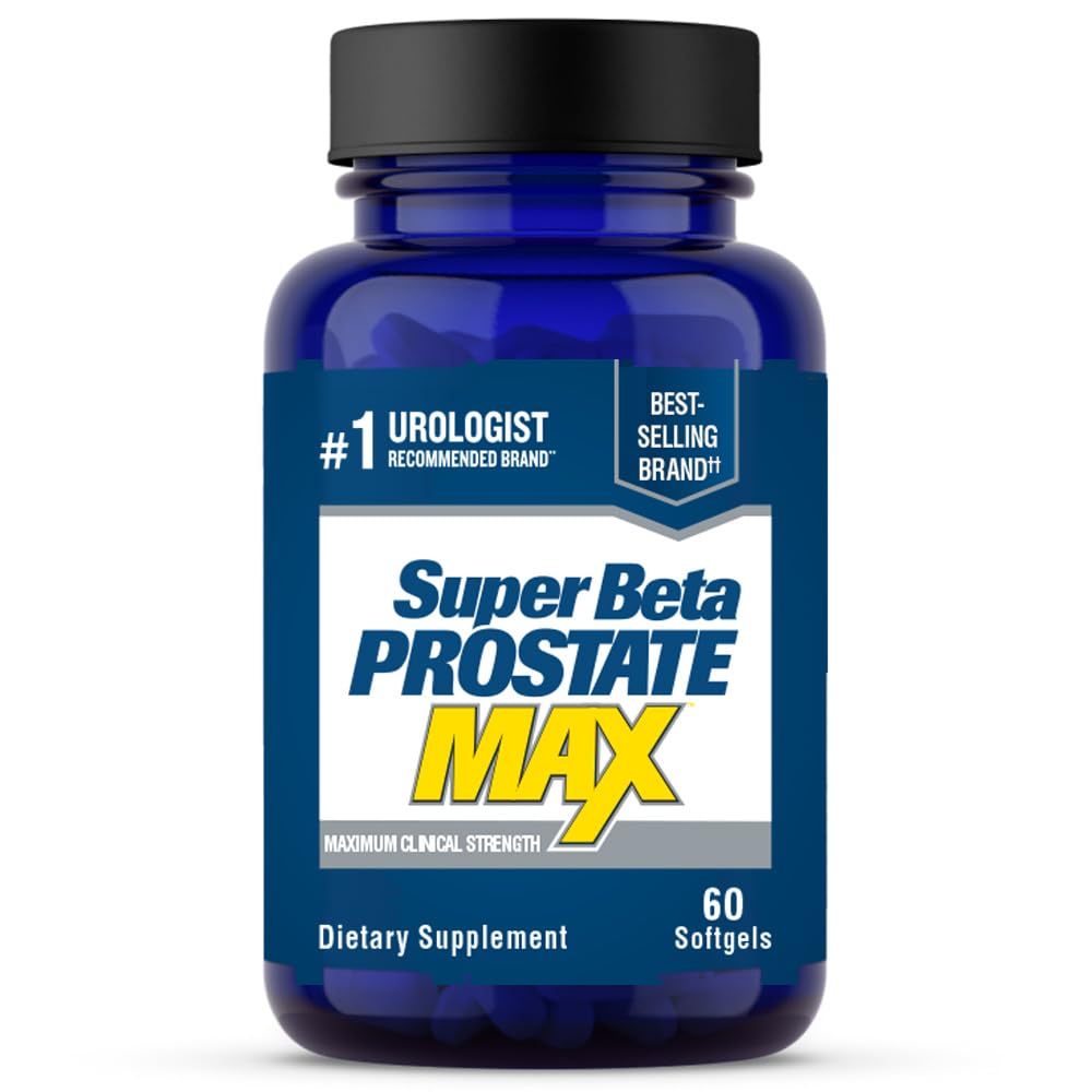 SUPER BETA PROSTATE Max - 고급 톱 Palmetto 전립선 지원 남성 건강, 60ct에 대 한 보충