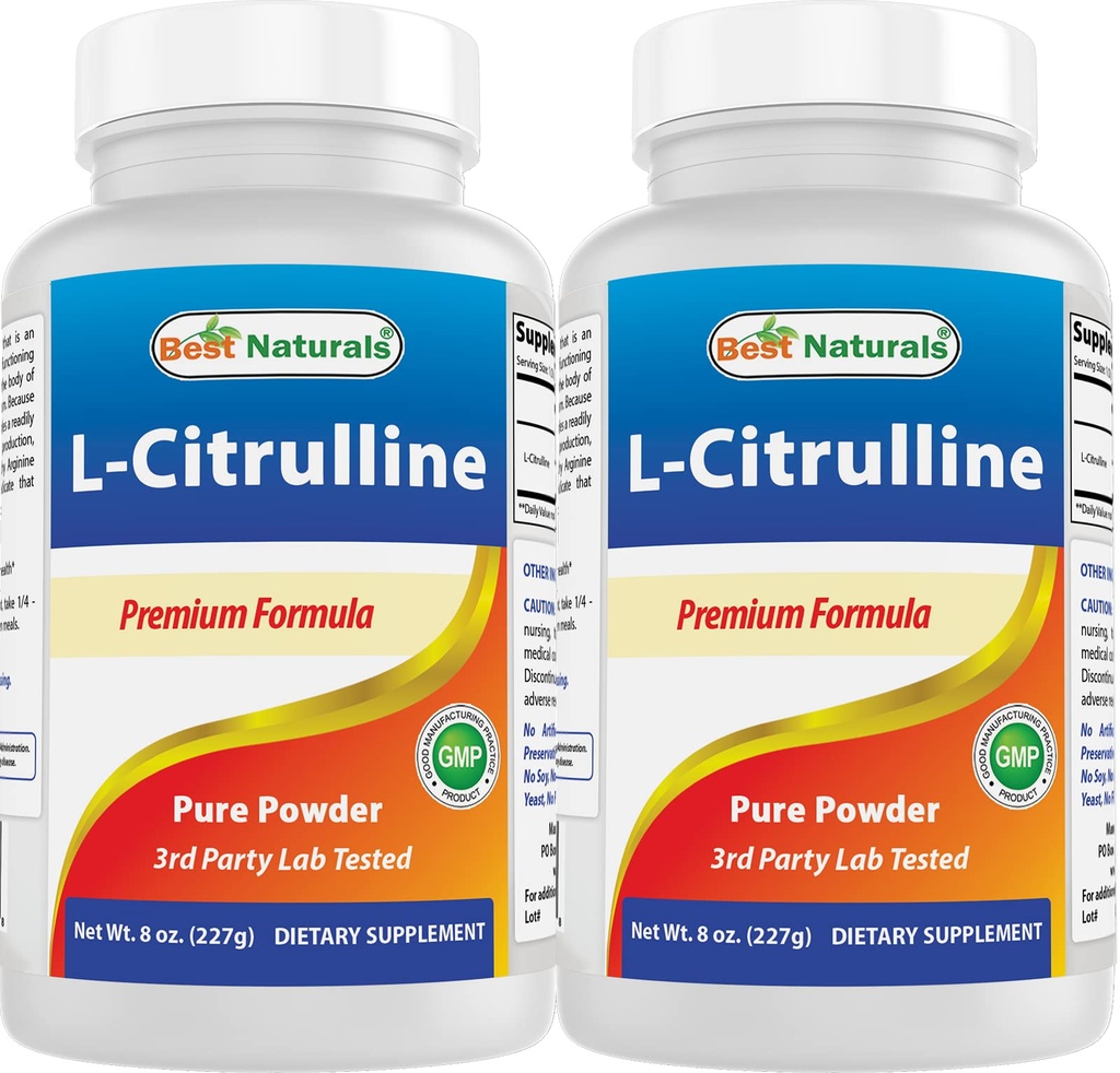 제일 자연적인 L-Citrulline 분말 8개 OZ (8개 OZ)