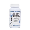 Serra-RX 80,000 SPU Serrapeptase - 산성 저항하는 Proteolytic 체계적인 효소, 비 GMO, 글루텐 자유로운, Vegan, 지원 Sinus & Lung 건강, 90의 볼트 캡슐