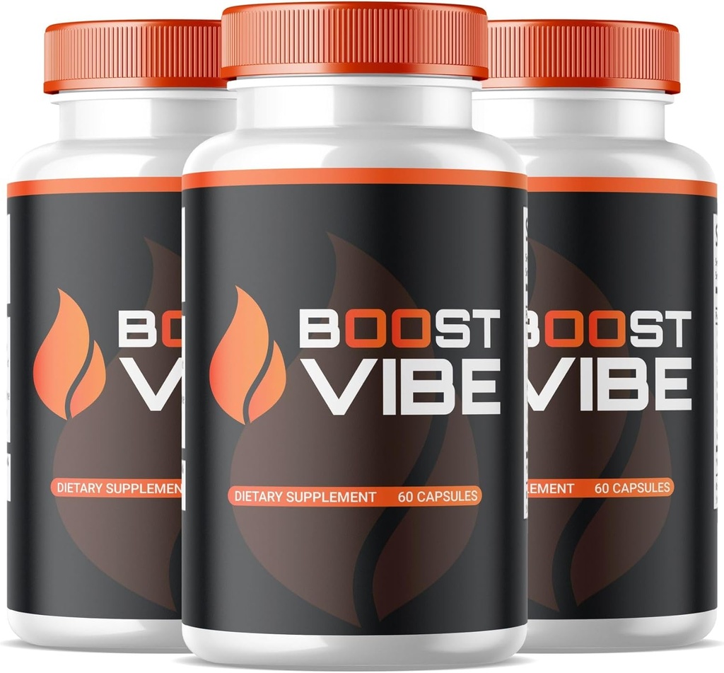 SPRESSO (3 팩) Boost Vibe 캡슐, 공식 Boost Vibe 캡슐, 모든 자연 Boost Vibe 캡슐, 지원 남성 건강 및 웰빙을위한 프리미엄 Boost Vibe, 프리미엄 Boost Vibe (180 캡슐)