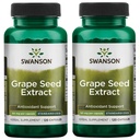 Swanson 포도 씨앗 추출물 (표준화) 50 밀리그램 120 캡슐 (2 팩)