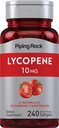 배관 바위 리코펜 10mg | 240 Softgels | Non-GMO, 글루텐 무료 보충