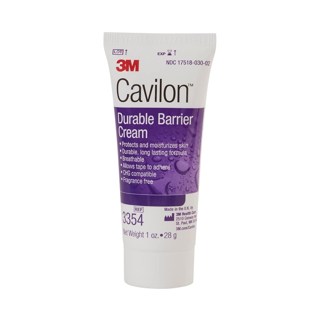 3M Cavilon 농축된 피부 보호제 크림 1개 oz. 관 3354 1 Ct