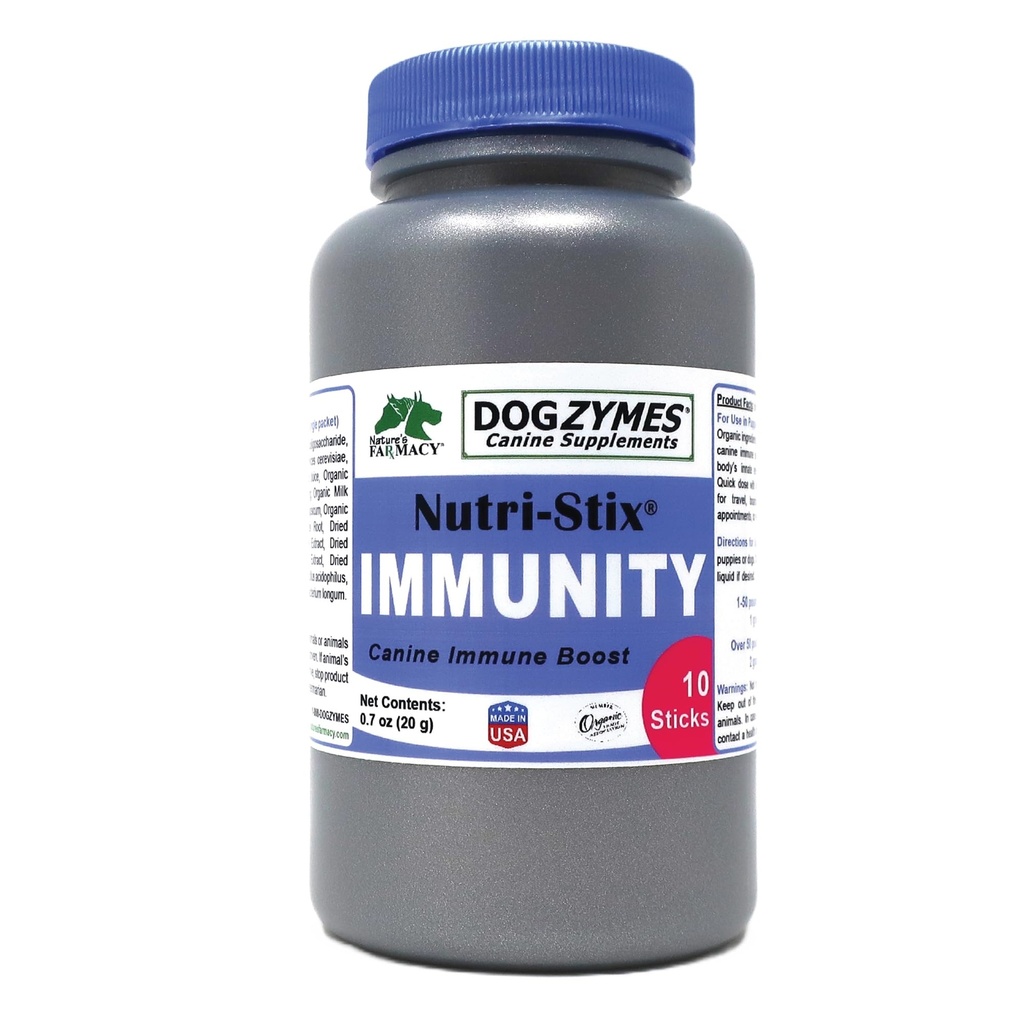 DOGZYMES 10 조사 Nutri-Stix 애완 동물 영양 보충교재