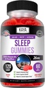 Kaya Naturals Sleep Gummies (26mg) - 성인을위한 건강 보충 및 수면 보조 - 비타민 B6 및 Melatonin Gummies - 여성과 남성을위한 거미 비타민 - 120 조사