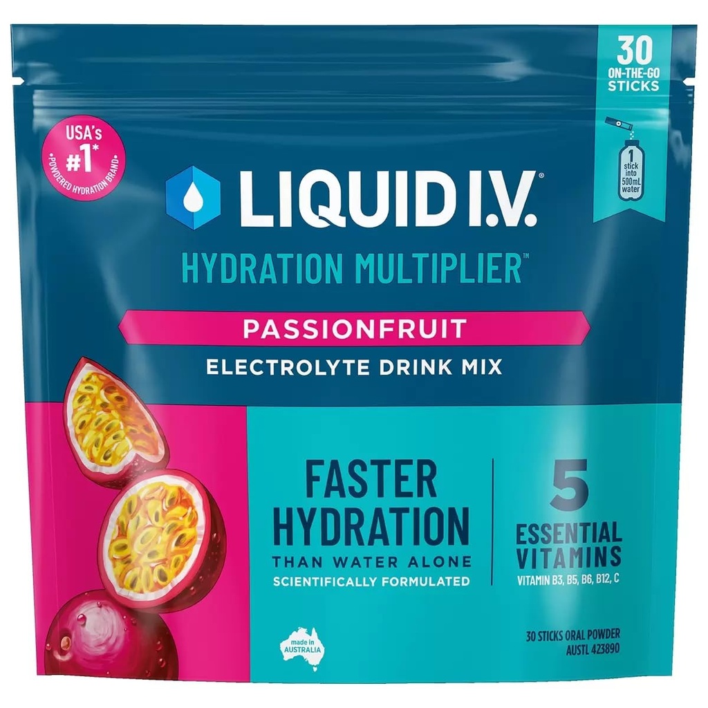 액체 I.V. Hydration 승수 30 지팡이, 16.93 Ounce