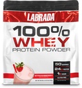 라브라다 영양 100% Whey 단백질 분말, 딸기, 4.13 lb