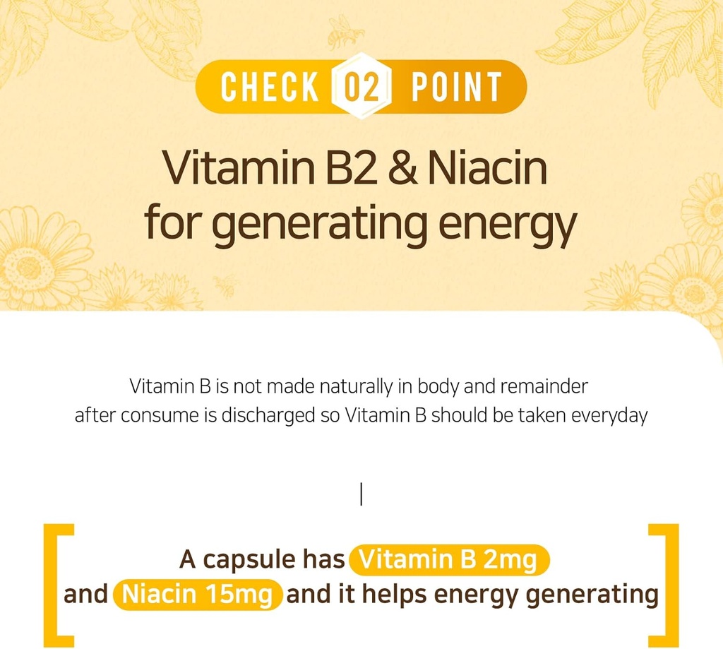 NZ 근원 왕 금 비타민 B&E의 60의 캡슐, Niacin 15mg 병, 남자, 여자, 아이, 규정식 보충교재는 자유로운 급류, 몸에 있는 에너지 생산에서 세포의 보호를 지원합니다