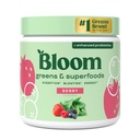 Bloom Nutrition Superfood Greens Powder, Probiotics 및 Prebiotics, Gut Health, 여성, Chlorella, Beet Root Powder, 30 SVG, Berry와 녹색 주스 혼합을위한 부유 한 효소