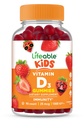 Lifeable Kids Vitamin D Gummies | 비타민 D3 1000iu | 그레이트 타스팅 비타민 D3 구미 | 강한 건강한 뼈와 면역 지원을위한 D3 비타민 | 아이를 위한 비타민 D, 소년, 소녀 | 90 Gummies
