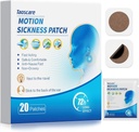 모션 슬라이스 패치, 아이와 성인을위한 바다 슬라이스 패치 Travel-Friendly Packets, 크루즈 / 자동차 / 비행기 / 운동 공원 여행을위한 여행 필수 (20 패치)