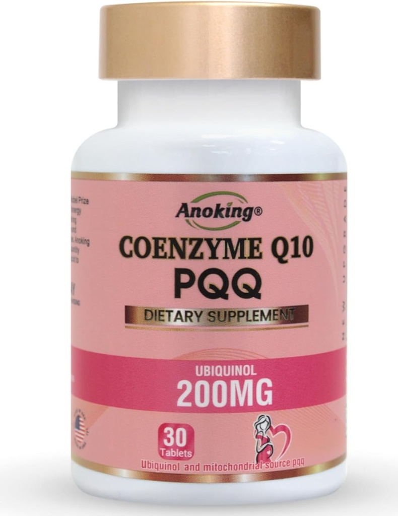 미리 인식 정제 - 30 개 | 지원 계란 건강 및 불임 | Ubiquinol, PQQ, Folate 및 비타민 E를 포함합니다 | Preconception을 위한 에너지 대사 및 산화 방지제 보호를 낙관하십시오