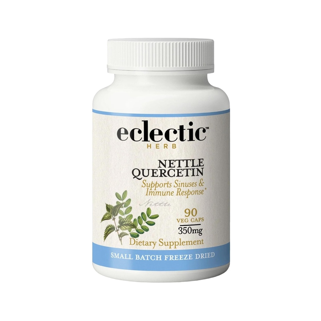 Eclectic 허브 - 쐐기 Quercetin 캡슐 | 비 GMO, 비건 | 90 CT