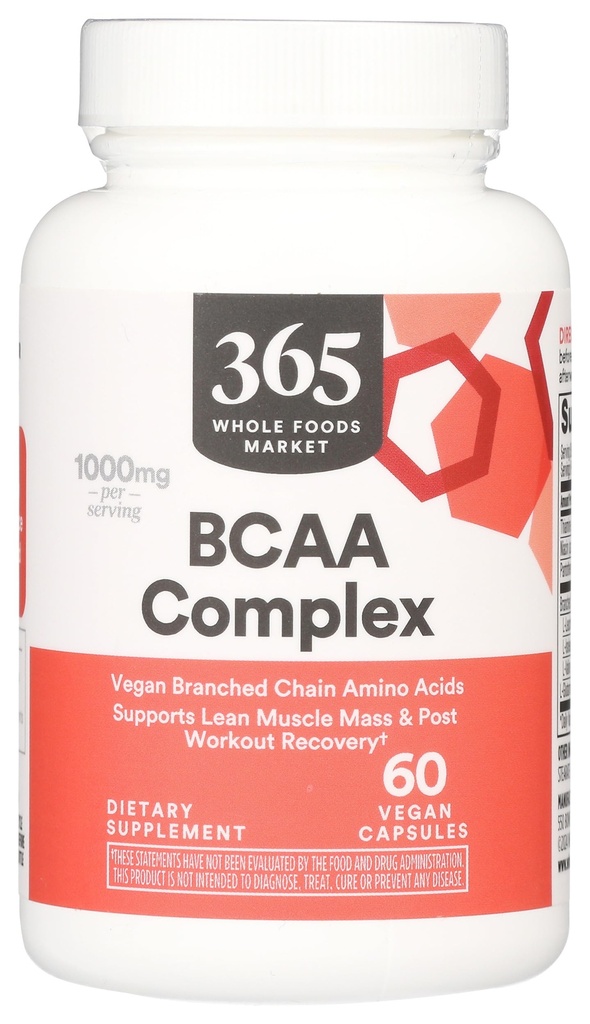 전체적인 음식 시장, BCAA Complex, 60 조사
