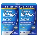 Osteo Bi-Flex Ease 비타민 D 합동 보충교재, 소형 정제, 28의 조사, 2의 팩을 가진 진보된 세겹 활동