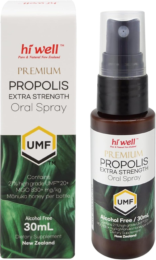 안녕 좋은 우수한 Propolis 여분 힘 MGO 830+ 구두 살포 30ml