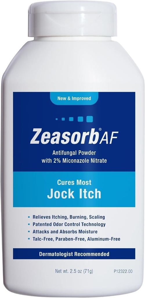 Zeasorb Jock Itch 2.5 온스 Zeasorb-Af