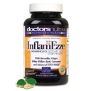 InflamEzze - Turmeric, Curcumin, Ginger 보충 - 글루텐 - 무료, 60 캡슐