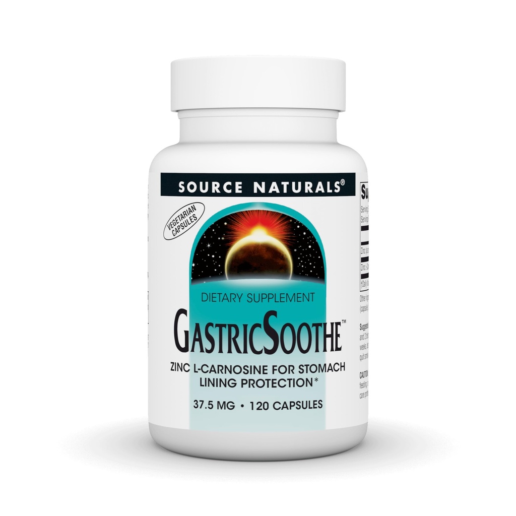 근원 자연적인 GastricSoothe 아연 L Carnosine* - 120의 Veggie 모자