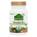 NaturesPlus Life Garden Vitamin B12 - 2, 60 Vegan 캡슐 팩 - 채식, 글루텐 무료, 인증 유기농 - 60 총 서빙