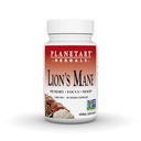 Planetary Herbals Lion's Mane, Memory, Focus 및 Mood*, 1,000mg - 30 Vegan 캡슐