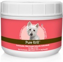 Herbsmith Pure Krill - Wild-Caught Antarctic Krill - 단지 1 성분 - 개를위한 Astaxanthin - Ready-to-Use Omega 3s - 개를위한 Krill 오일 대안 - 400g