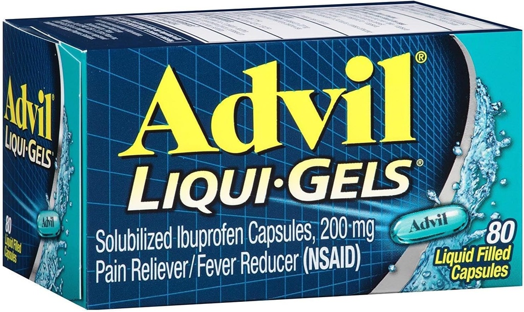 Advil Liqui-Gels 80 리퀴-젤
