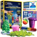 National Geographic Amazing Chemistry Set - Crystal Growing 및 Reactions, Science Kit for Kids, STEM Gift for Boy and Girls ( 독점) 포함 45 과학 실험 키트
