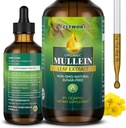 Mullein Drops - Lung Cleanse - 잎 추출물 - 면역 지원, 해독 및 호흡 지원을위한 강력한 Mullein - 초본 보충제 - 2 Oz-6