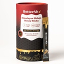 더 나은 Alt Pure Himalayan Shilajit Cinnamon 꿀 스틱 유기 꿀으로 | 쉬운 구성 Shilajit| 에너지 부스트 및 면역 지원을위한 30 스틱, 85 + 추적 미네랄, 75 % + 풀빅 산