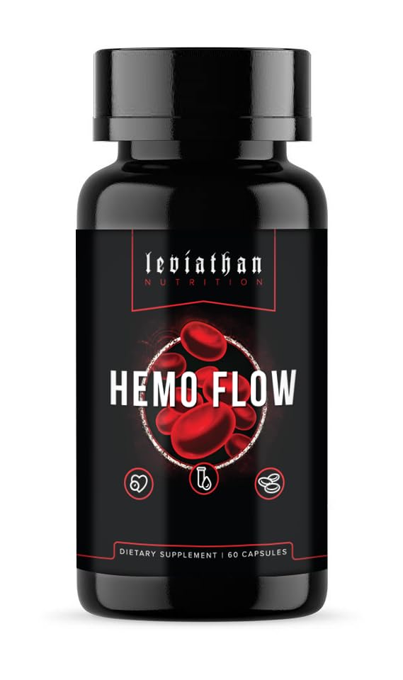 Leviathan Nutrition Hemo Flow | 질산을 위한 Nattokinase와 보충