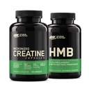최적 영양 Unflavored Creatine Monohydrate 100 캡슐은 최적 영양 HMB 90 캡슐으로 묶습니다