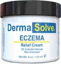 Dermasolve 가득 차있는 몸 Eczema 기복 로션 크림 - 보호하는 Flare 통제 치료 Balm, Moisturizes 및 수선 피부 아이, 아기 & 성인 - 스테로이드 자유로운 (4 Fl Oz, 1)