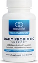 Equilife 매일 Probiotic 지원, 50 억 CFU, 8 Probiotic Strains, 남성과 여성을위한 소화 및 Gut 건강 보충, 글루텐 무료, 콩 및 낙농 무료, 비 GMO, 미국 제작, 60 캡슐