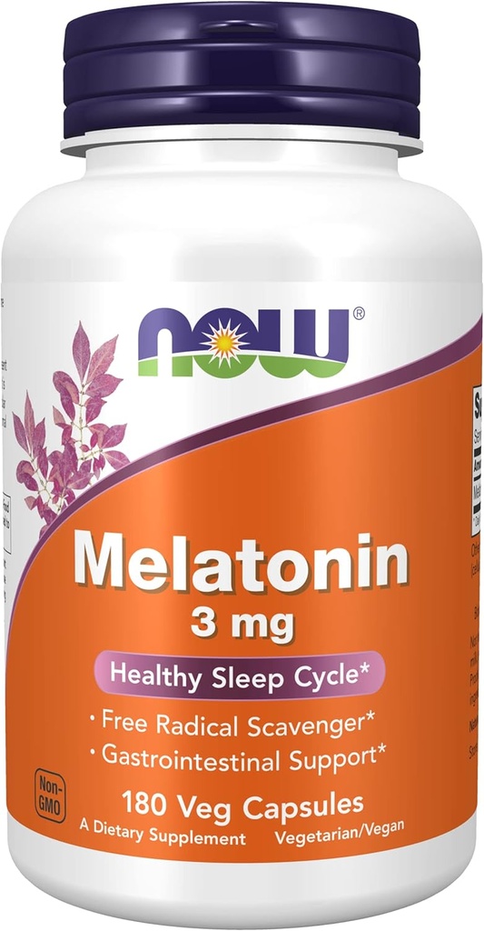 Melatonin 3 mg 180 캡슐 (포장 2)