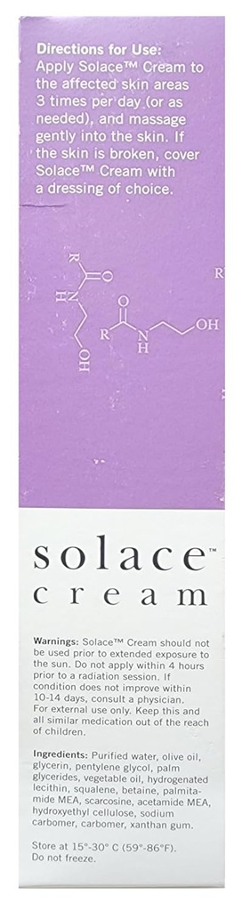 Solace 스테로이드 무료 Eczema 크림 - 이제 처방없이 사용할 수 - 임상적으로 입증 된 안전하고 효과적인 Hypoallergenic Eczema 완화 치료 - 어린이 및 성인을위한 안전 (4.9 온스)