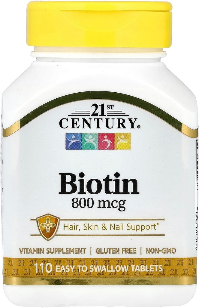 21 세기 Biotin 800 mcg - 110 정제