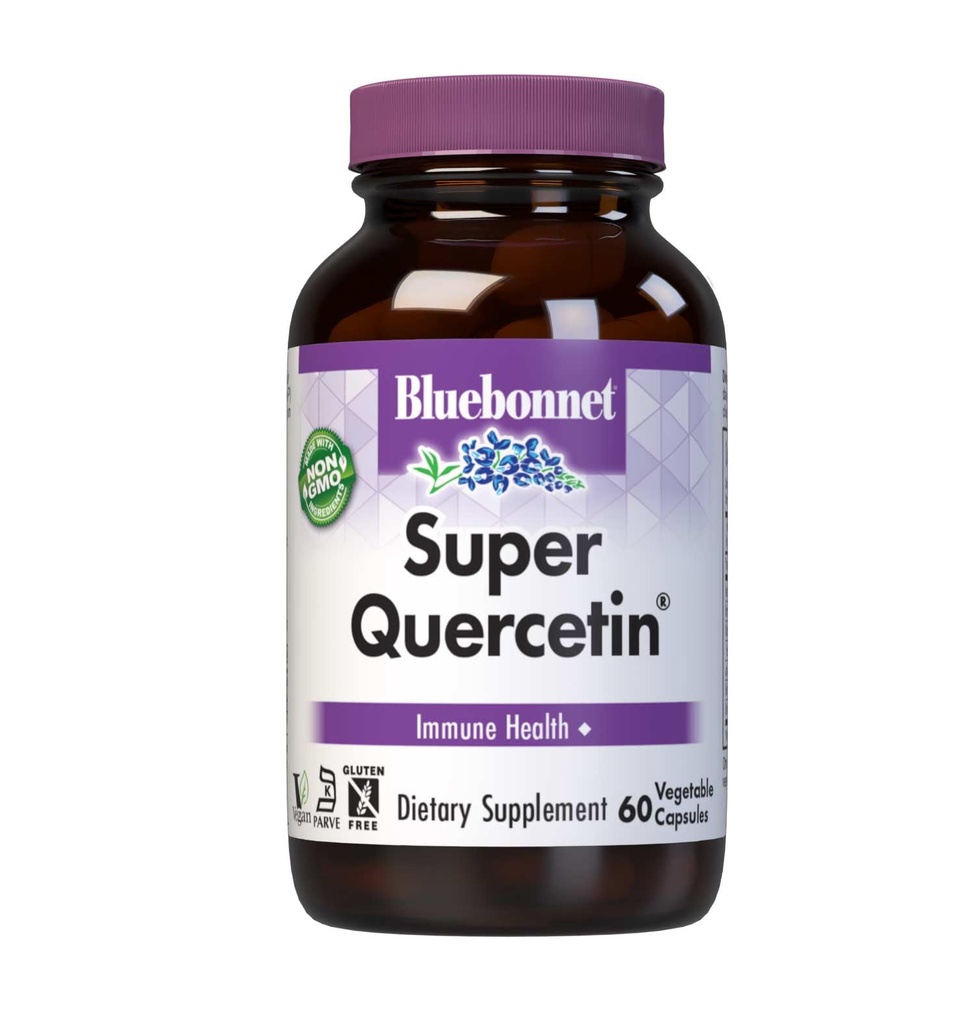 Bluebonnet 영양 슈퍼 Quercetin 야채 캡슐, 비타민 C 공식, Seasonal & 면역 지원, 비 GMO, 글루텐 무료, 콩 무료, 우유 무료, 코셔, 60 야채 캡슐에 대 한 최고의