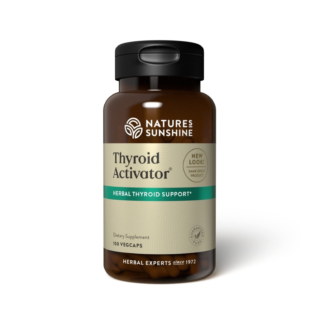Nature's Sunshine Thyroid 활성제 100 캡슐