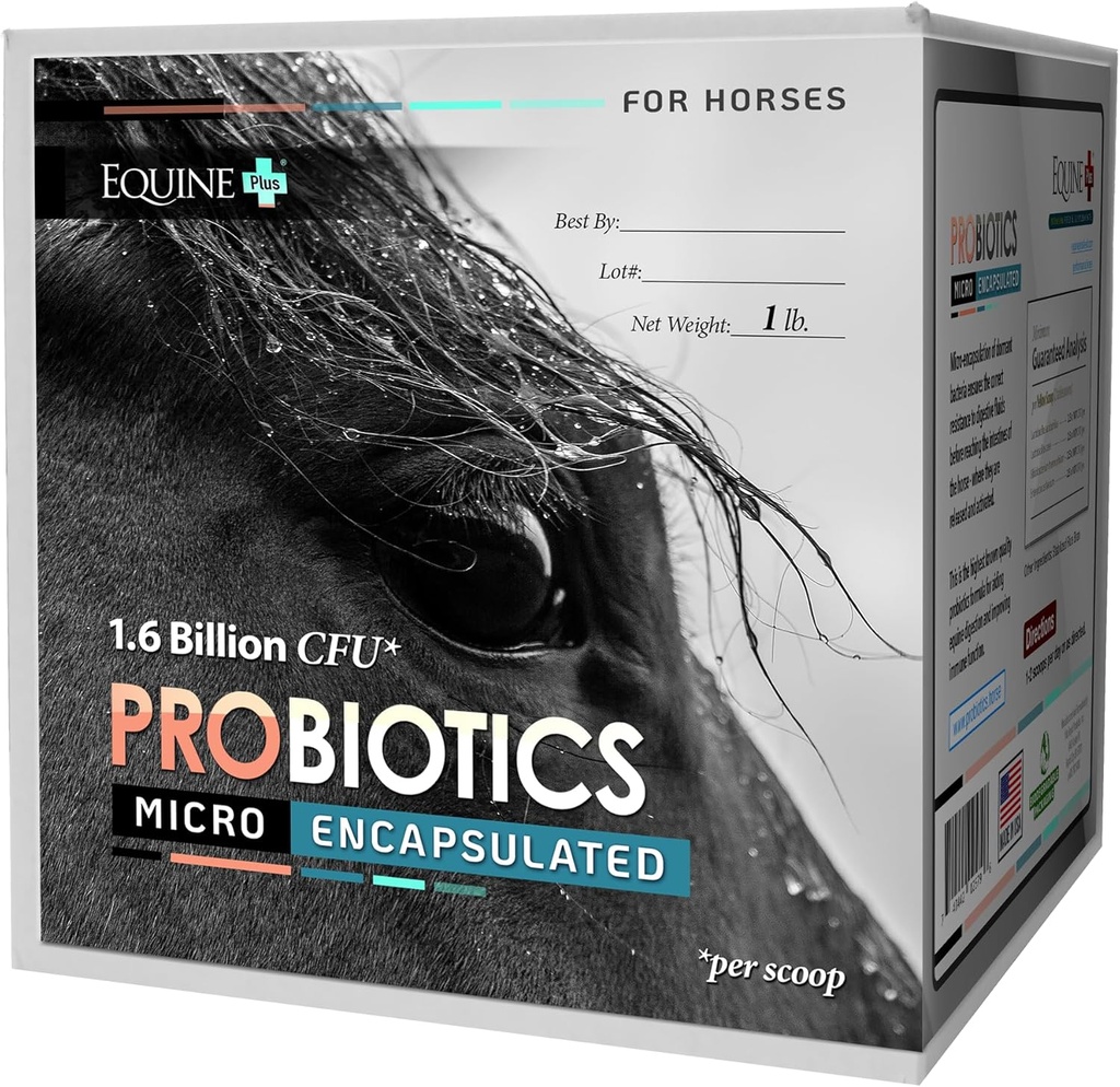 Micro-Encapsulated Probiotics for Horses - 프리미엄 Equine 소화 건강 보충