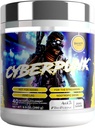 CYBERPUNK 게임 분말 보충 | 에너지 및 초점 Nootropic 음료 | Adaptogen 공식 + 비타민 & 미네랄 | 천연 성분 | 40 인분 (반나)