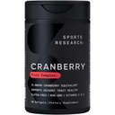 스포츠 연구 크랜베리 과일 단지 보충 - Urinary Tract 건강 지원을 위한 Softgels - 크랜베리의 25,000mg에 동등한 것, Pacran & 비타민 C & E로 만드는 - 비 GMO & 글루텐 자유로운 - 90 조사