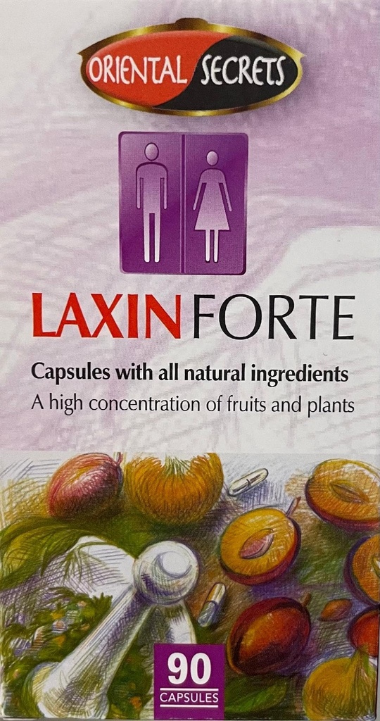 Laxin Forte 정규적인 Bowel 운동 90의 캡슐 Kosher