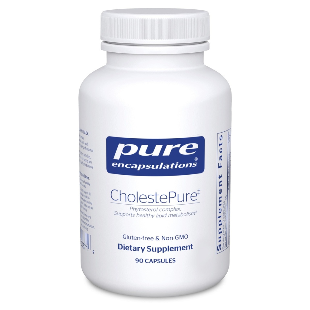 Pure Encapsulations CholestePure | 심혈관 건강, 효소 기능 및 lipid Metabolism* | 90 캡슐 지원