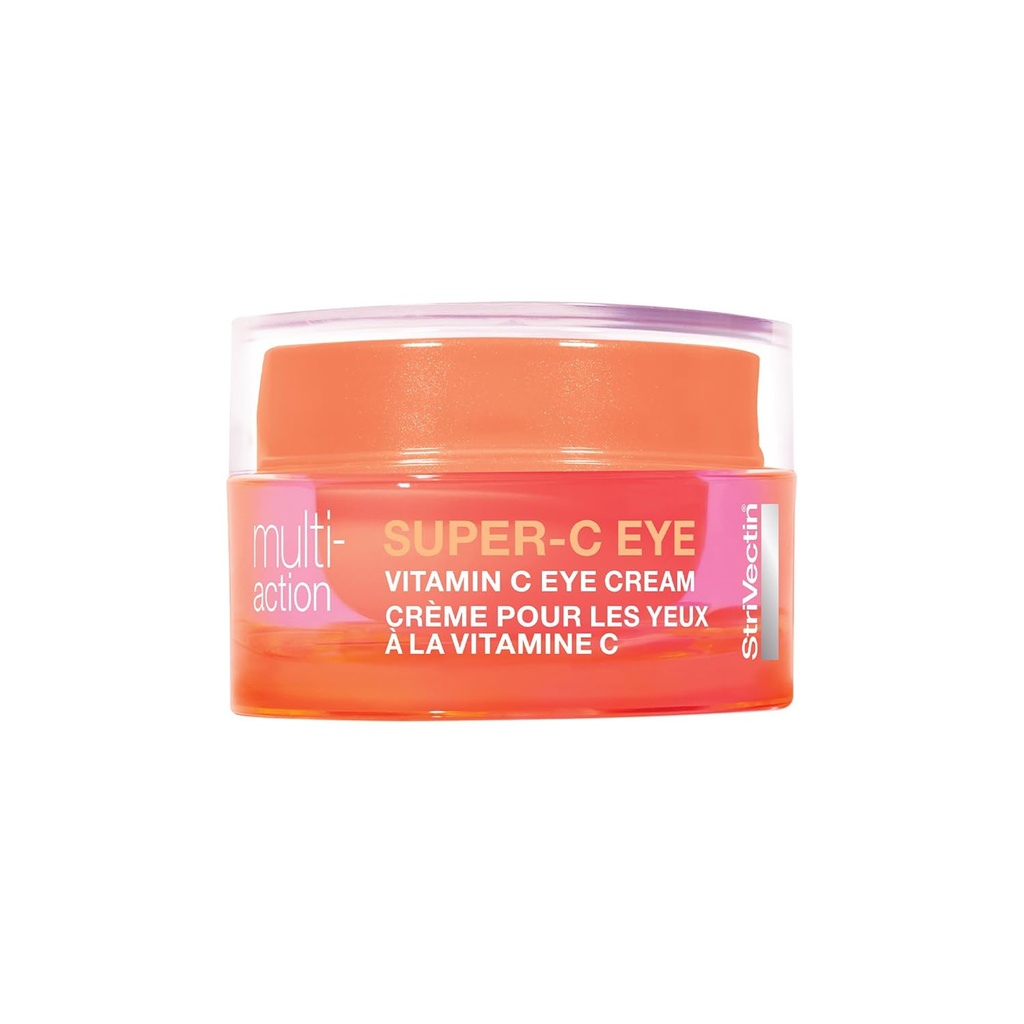 StriVectin Super-C Eye Vitamin C Eye Cream, Brightening 및 Firming, Hyaluronic 산을 가진 Boost 피부 Dullness