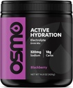 Osmo Active Hydration Electrolyte Powder (20 서빙) - 나트륨, 마그네슘, 칼륨, Carbs 및 비타민, Cane Sugar를 포함 - 모든 천연 성분, 3X 패스너 Hydration, Boosts Power & Endurance