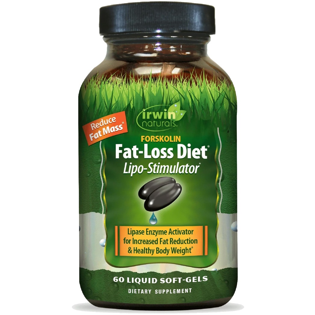 Irwin Naturals Forskolin 지방 손실 다이어트 보충교재, 60 조사