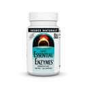 Source Naturals Essential Enzymes 500mg Bio-Aligned Multiple Enzyme Supplement Herbal Defense for Digestion, Gas, Constipation & Bloating Relief - Immune System* 지원 - 60 채식 캡슐
